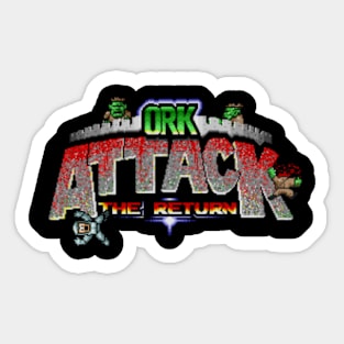 Ork Attack The Return Sticker